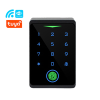 Contrôleur d'accès de porte intelligente bon marché IP66 étanche clavier tactile capacitif empreinte digitale lecteur de carte RFID accès à distance iOS