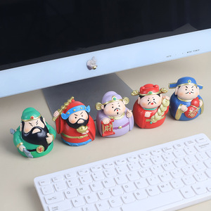 ตุ๊กตาการ์ตูนเซเลบริตี้จากเทพแห่งความมั่งคั่งของตกแต่งบ้านสำนักงาน - Product Image 3