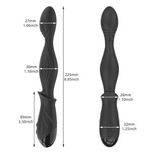 Vendita calda vibrante anale con perline <span class=keywords><strong>Plug</strong></span>-Silicone flessibile 10 modalità di vibrazione Design Design <span class=keywords><strong>Plug</strong></span> anale vibrante a perles anales - Product Image 6