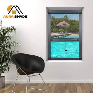 <span class=keywords><strong>Mosquitera</strong></span> <span class=keywords><strong>Enrollable</strong></span> para Ventana, Precio de Fábrica, <span class=keywords><strong>Mosquitera</strong></span> de Fibra de Vidrio con Marco de Aluminio - Product Image 6