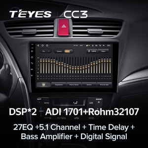 Teyes CC3 REPRODUCTOR <span class=keywords><strong>DE</strong></span> DVD para coche para Honda Civic 9 FK <span class=keywords><strong>FB</strong></span> 2012 - 2017 9 pulgadas coche estéreo DVD Video Audio DVD Player - Product Image 6