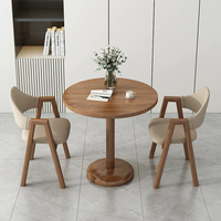 Petite table moderne en fer, simple, pour négociations, bureau, maison, loisirs, réception, salon de thé, ensemble 3 pièces durable et peu encombrant (table et chaises)