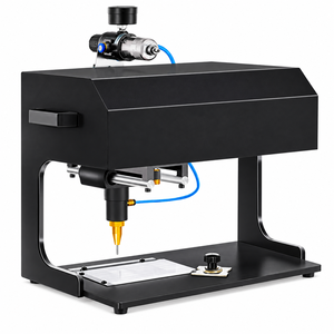 Machine de marquage pneumatique de bureau à écran tactile pour la gravure sur métal, acier inoxydable et aluminium - Product Image 1