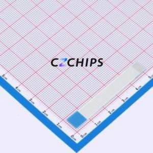 HX FFC-1.0-6P-50mm F FFC Cable (Flexible Flat Cable) P=1mm Connector 6P 1mm 0.3mm Reverse - Product Image 2