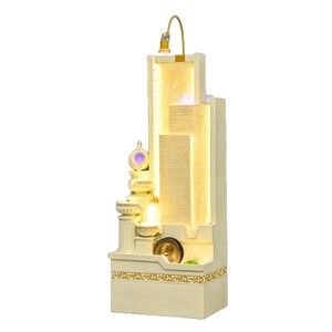 Living Room Water Feature Fountain Beige 46x32x146cm Eco Friendly Indoor Decoration Office Entrance Gift - Product Image 4