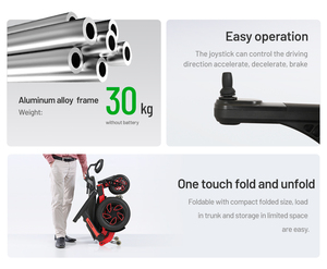 JBH D60 Lightweight Foldable Electric Wheelchair <strong>Medical</strong> <strong>Device</strong> - Product Image 5