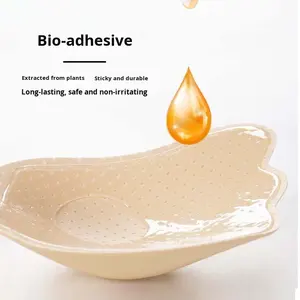 Femme ange ailes poitrine autocollants solide anti-dérapant mince respirant Invisible Push Top robe mariage <span class=keywords><strong>Photo</strong></span> spécial pour les petits - Product Image 2