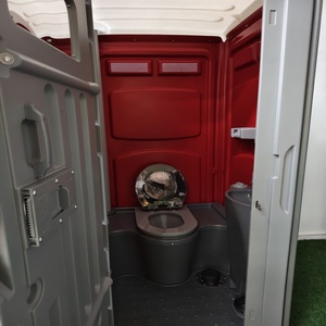 Toilettes portables en acier de haute qualité, personnalisables, design moderne, pour concerts, parcs, usage extérieur, vente en gros - Product Image 5