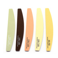 Limes à ongles professionnelles robustes Zebra, double face, limes droites, lavables et désinfectables, grains 80, 100, 150, 180, 240