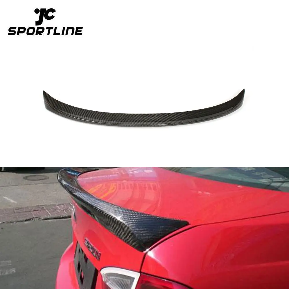 Carbon Fiber Rear Trunk Spoiler Wing For BMW 3 Series E90 M-TECH M3 Sedan 2005 - 2012