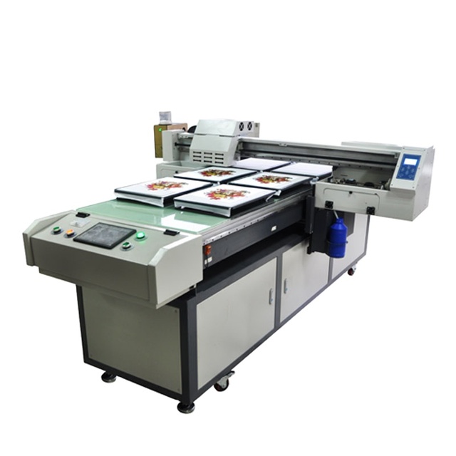 A1 DTG T-shirt Flatbed Printer with Double Xp600/4720printhead