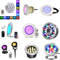 Lampe UV Submersible de natation avec télécommande, conforme à la norme IP68, alimenté par pile, idéal pour la pêche ou un Aquarium, vente en gros