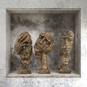 Adorno creativo Vintage para el hogar, precio de fábrica, escultura de arte artesanal de resina única, decoración del hogar, artesanías de resina - Product Image 6