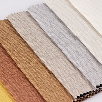 Tissu de canapé en chenille uni de style moderne, respirant, pour toutes les saisons, prix de gros Tenghui, pour canapé et fauteuil