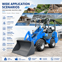 Professioneller Technischer Support Elektrischer Lader 5kW Hydraulikmotor LOGWAY Kompaktes Design Hof- und Bau-Elektrolader