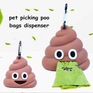 Distributeur de sacs à déjections canines pour chiens, distributeur de sacs à crottes pour chiens en extérieur, support pour sacs à crottes pour chiens - Product Image 2