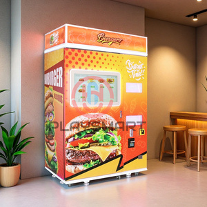 Automatic <strong>Pizza</strong> Burger Vending <strong>Machine</strong> Burger Kiosk <strong>Machine</strong> Vending Burger Making and Vending <strong>Machine</strong> - Product Image 6