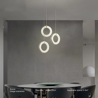 Lustre LED en marbre suspendu pour escalier rotatif, style post-moderne, luxe léger, hauteur réglable, en albâtre, gradation progressive