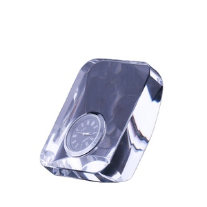 Cá nhân tùy chỉnh Thời trang văn phòng bàn Bảng trang trí <span class=keywords><strong>K9</strong></span> pha lê bàn đồng hồ cho quà lưu niệm - Product Image 1