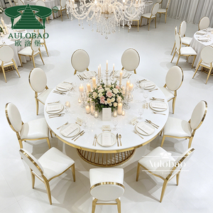 Wholesale Wedding <b>Table</b> and Chairs Stainless Steel Restaurant Dining <b>Table</b> - Product Image 6