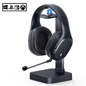 2022 sıcak satış ODM 2.4G 7.1 profesyonel oyun gürültü oyun kulaklık mikrofon sopası PC PS4 XB0X anahtarı