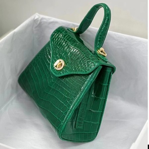 Bolso de cuero de <span class=keywords><strong>cocodrilo</strong></span> de <span class=keywords><strong>Nilo</strong></span> genuino de alta calidad de lujo bolso de cuero cruzado de hombro de <span class=keywords><strong>cocodrilo</strong></span> para mujer - Product Image 2