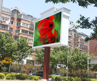 Panneau d'affichage LED extérieur pour publicité, panneau numérique de rue, panneau LED P4, IP65 étanche, HDR10+, luminosité 10000cd