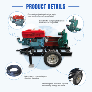 Bomba de Agua Autocebante de Alta Presión 10/100HP para Agricultura, Motor para Riego Agrícola 3 4 6 8, Personalizable - Product Image 5