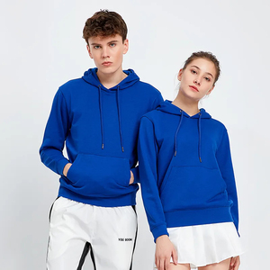 เสื้อฮู้ดผ้าฝ้ายน้ำหนักมากขนาดพลัสไซส์เสื้อฮู้ดสำหรับเล่นกีฬากลางแจ้ง100% โลโก้ออกแบบได้ตามต้องการ - Product Image 2