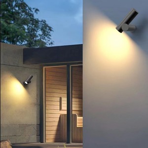 Lámpara de Pared para Exteriores C104, Solar, Impermeable, para Jardín, Terraza, Patio, Puerta Principal - Product Image 1