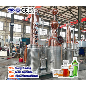 Equipo de Destilación de Alcohol de Cobre TW Comercial de 300L 500L para la Venta, Máquina para la Elaboración de Licores Artesanales - Product Image 1