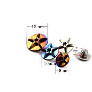 Tour CNC personnalisé coloré véritable <span class=keywords><strong>Microtech</strong></span> banc fait bugout EDC couteau pliant poignée rivet pivot clip titane vis - Product Image 6