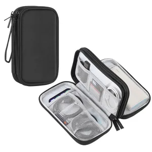 HAWEEL Travel Cable Organizer Bag Pouch accessori elettronici All-in-One Storage Bag per caricabatterie per cavi auricolari Power Bank