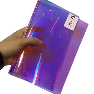 <span class=keywords><strong>Feuille</strong></span> <span class=keywords><strong>de</strong></span> film holographique transparente en TPU, dichroïque, arc-en-ciel, pour la fabrication <span class=keywords><strong>de</strong></span> sacs, <span class=keywords><strong>de</strong></span> vêtements, <span class=keywords><strong>de</strong></span> chaussures et d'acrylique - Product Image 1