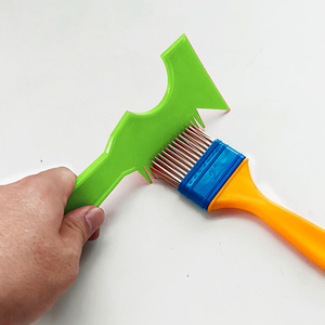 Multi Functional Scraper With Roller Brush For Cleaning Countertop Floor Adhesive Removal Wallpaper Scraping Tool - Product Image 3