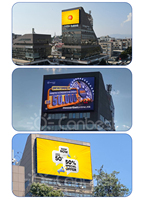 Canbest Fo P10 10Mm 15360X9600Mm 250.39Ftx31.49Ft Écran d'affichage LED géant extérieur pour station de télévision en Macédoine