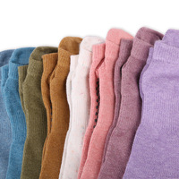 Kaos Kaki Yoga Pilates Lima Jari untuk Wanita Muda, Profesional, Lembut, Nyaman, Bernapas, Anti-Selip, Motif Partikel, Model Pendek untuk Musim Gugur