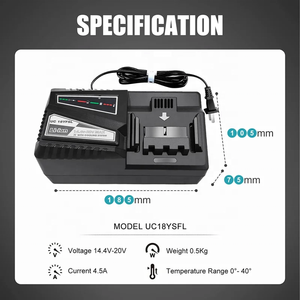 <span class=keywords><strong>Chargeur</strong></span> <span class=keywords><strong>de</strong></span> <span class=keywords><strong>batterie</strong></span> Li-ion UC18YSFL pour perceuse électrique <span class=keywords><strong>Hitachi</strong></span> 14.4V-20V BSL1815 BSL1830 BSL1850 BSL1860 BSL1425 BSL1430 <span class=keywords><strong>Batterie</strong></span> Li-ion - Product Image 6