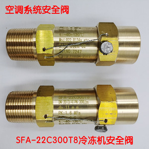 Válvula de seguridad para refrigeración Sfa 22C300T1 T2 T3 T9, tipo resorte de 1/2 pulgada, para gas a baja temperatura, con microapertura accionada por presión - Product Image 4