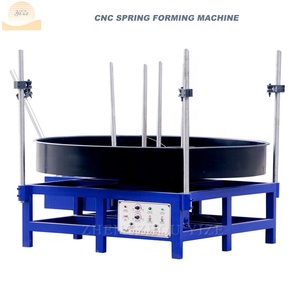 Tự động CNC đôi vòng mùa xuân làm cho máy phẳng 3D dây thép uốn hình thành máy - Product Image 3