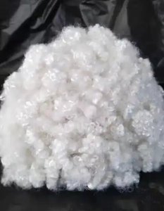 Rỗng liên hợp Silicone HCS sợi OEKO-TEX 100% tái chế 15D <span class=keywords><strong>Polyester</strong></span> STAPLE sợi cho nhồi beddings - Product Image 2