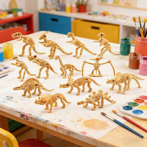 Jouet <span class=keywords><strong>fossile</strong></span> de <span class=keywords><strong>dinosaure</strong></span>, 12 pièces, squelette de <span class=keywords><strong>dinosaure</strong></span>, jouet archéologique, modèle d'<span class=keywords><strong>os</strong></span> de mini-<span class=keywords><strong>dinosaure</strong></span>, jouet éducatif pour enfants - Product Image 2