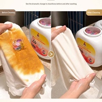 Qingfeng Rooster 6-in-1 Pod Cuci Pakaian Aroma Bunga Buah yang Ditingkatkan untuk Pakaian, Membuat Pakaian Lembut, Halus, dan Segar Tahan Lama