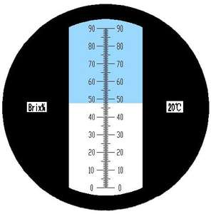 Beliebter 0-90% Brix Sugar Meter Refrakto meter Fruit <span class=keywords><strong>Sweetness</strong></span> Meter Suger <span class=keywords><strong>Tester</strong></span> für Obst kaffeebohnen - Product Image 2