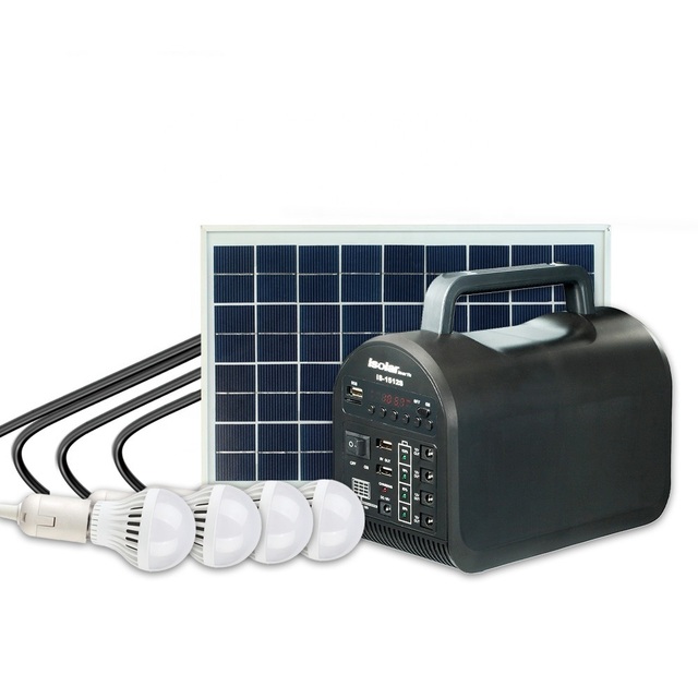 Is-1512S 10W DC off Grid Mini Portable Solar Panel Kit Power System