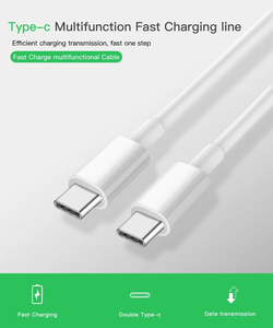 สาย USB C to C สำหรับโทรศัพท์ I 15 16 Pro Max ชาร์จเร็ว แบบ Type C to C สำหรับสายชาร์จ iPhone - Product Image 3