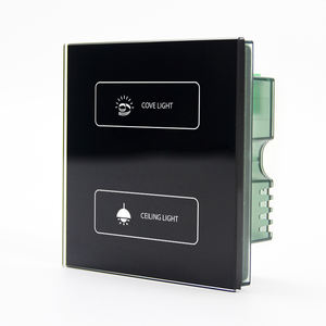 Interruptor Táctil Inteligente WIFI TUYA de 4 Canales, 220-240V, con Cristal Templado 18D, Diseño Exclusivo GTD - Product Image 4