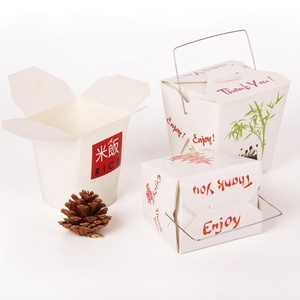 Boîte à lunch biodégradables pour enfants, bento en papier kraft recyclable boîte à nouilles, 15 pièces - Product Image 6