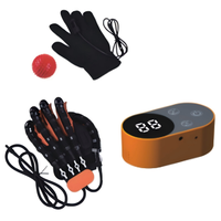 Gants robotisés de thérapie manuelle portables, entraîneur de récupération de la main à brancher pour la rééducation post-AVC