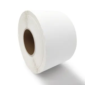 Wampolet Wholesale High Quality Blank Label Fanfold Thermal Paper Self-Adhesive Sticker